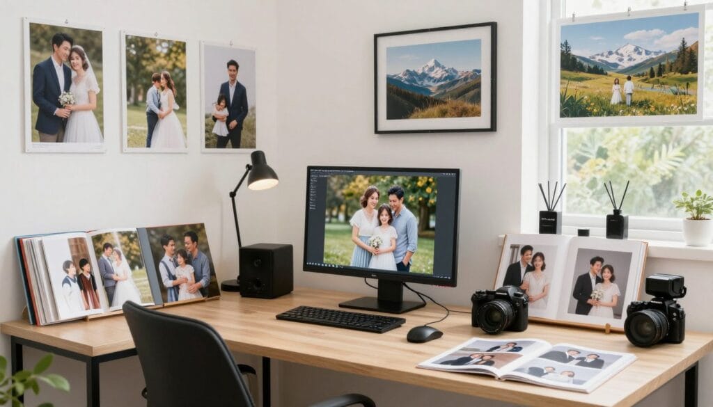 collage showing various photography categories and specialties