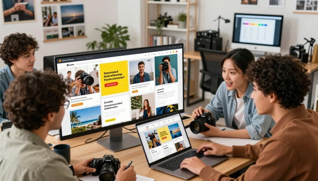 Creative approaches with sponsored social media ads