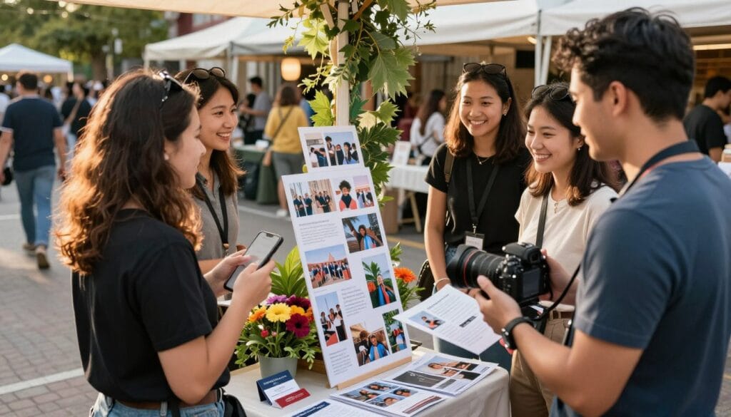 In-person marketing tactics for client engagement