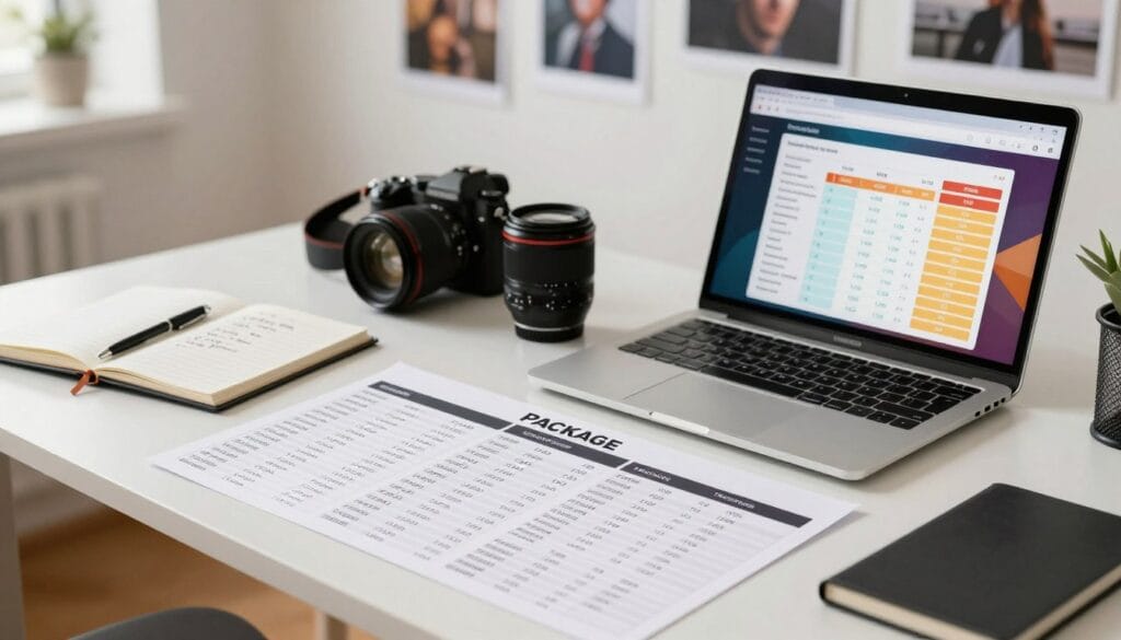 Pricing and package optimization for photography business