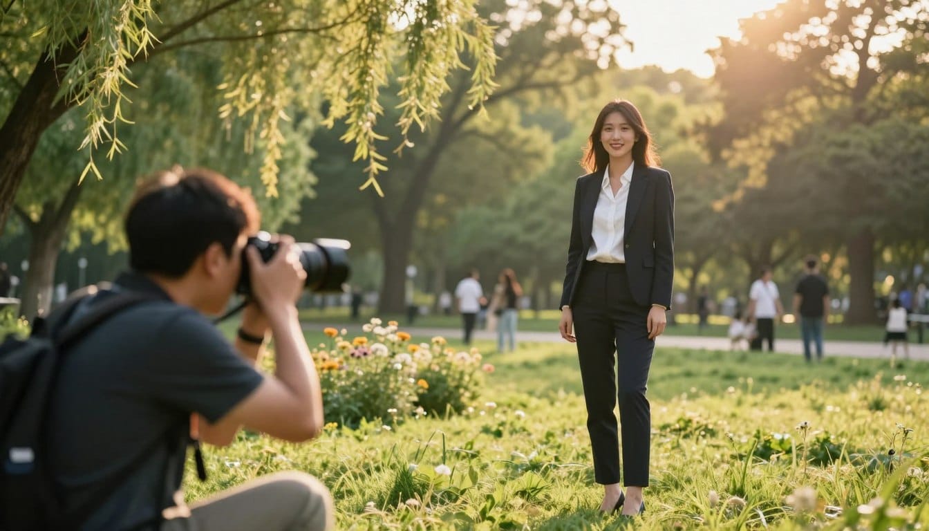 outdoor portrait photography tips