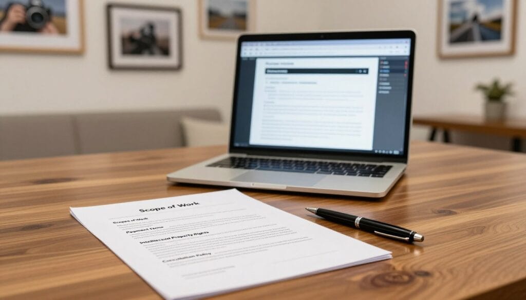 photography contract key elements