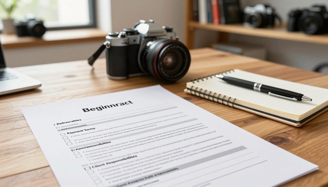photography contracts for beginners