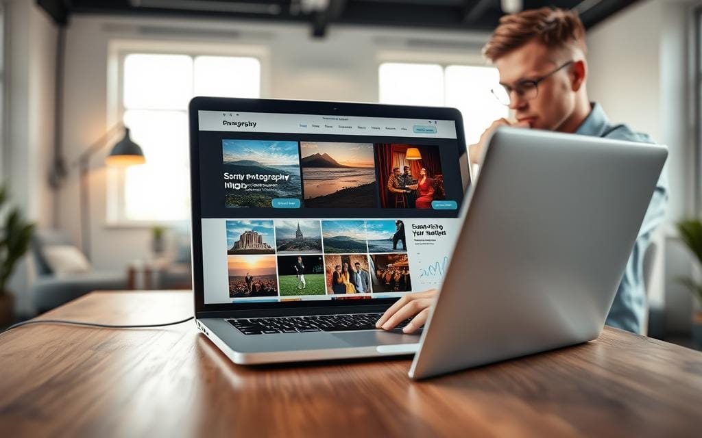 photography website conversion