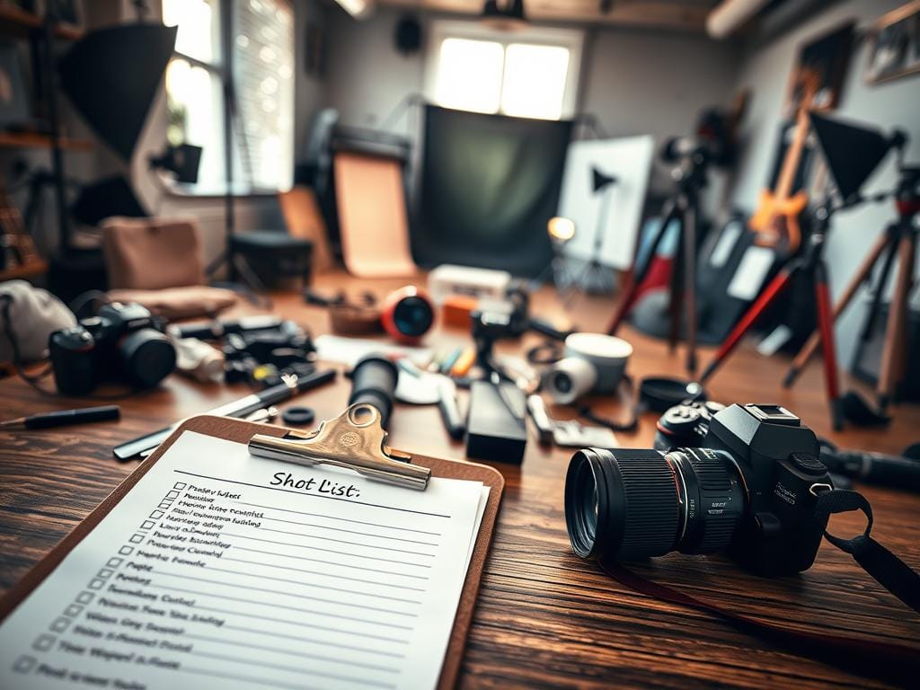 photo session shot list