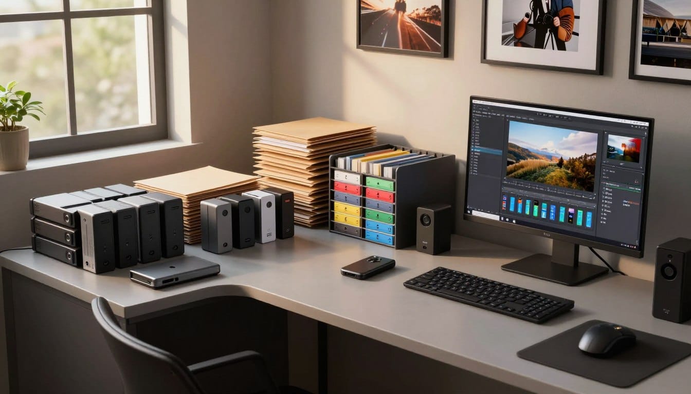 photo storage workflow