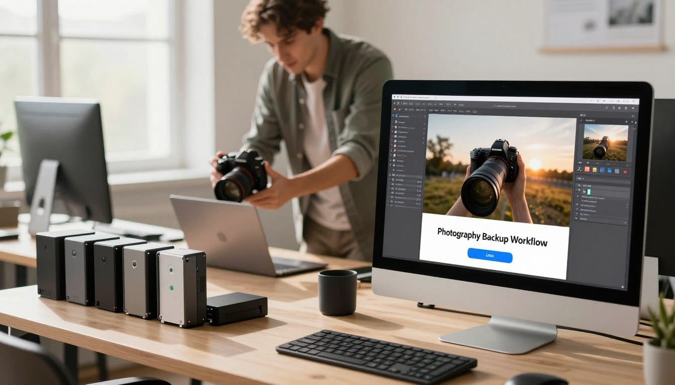 photography backup workflow